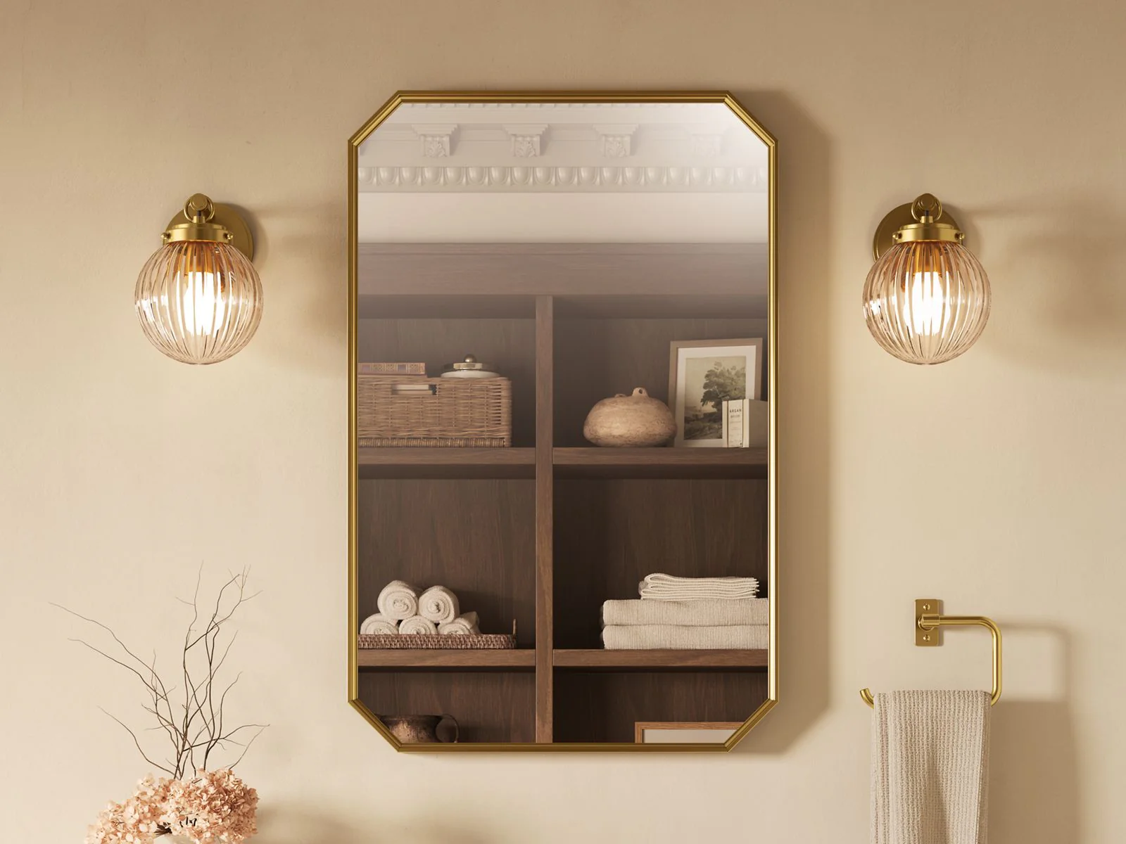 KOHLER K-39337 Claude 22" x 34" rectangular framed mirror - Image 8