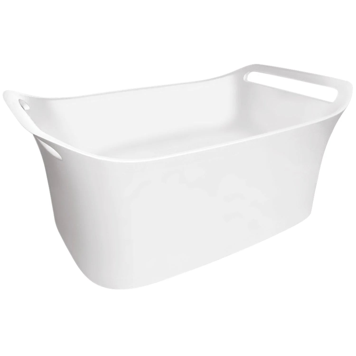 AXOR 11302000 Urquiola Oval Wall Mounted Bathroom Sink with Integrated Towel Holders - Image 2