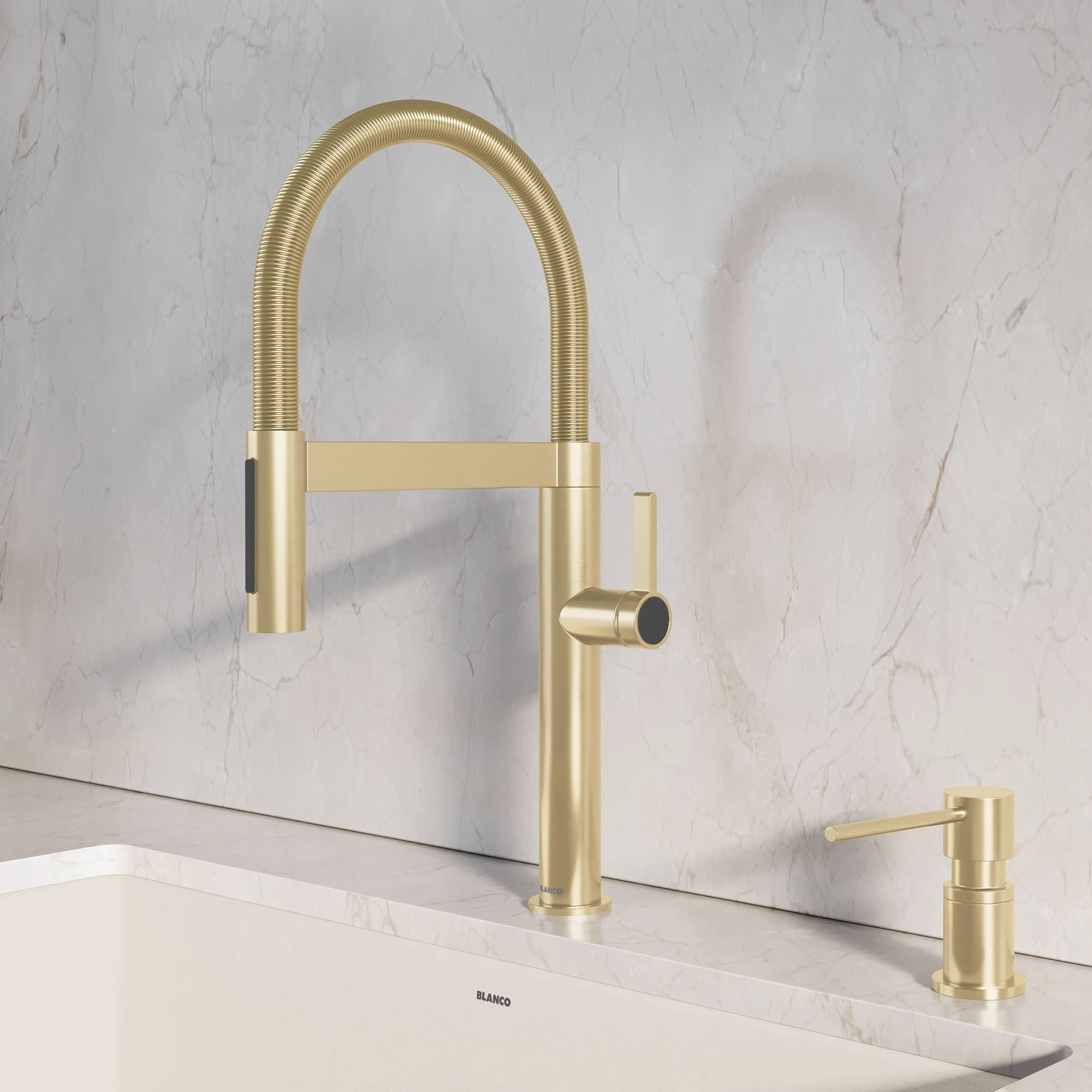 BLANCO Culina II Culina Mini II Pull-Down Dual-Spray Kitchen Faucet - Image 8