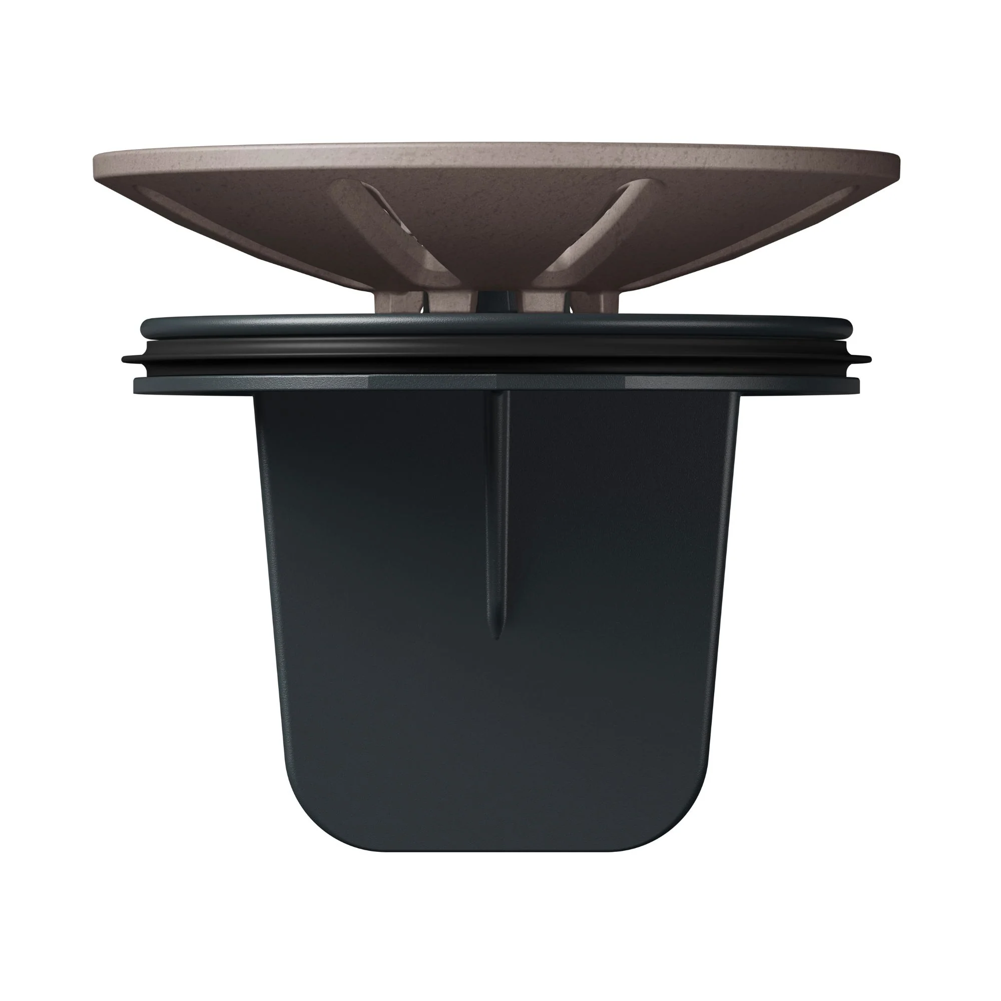 BLANCO Essential Silgranit Color-Matched Disposal Flange Insert with Waste Scraper - Image 8