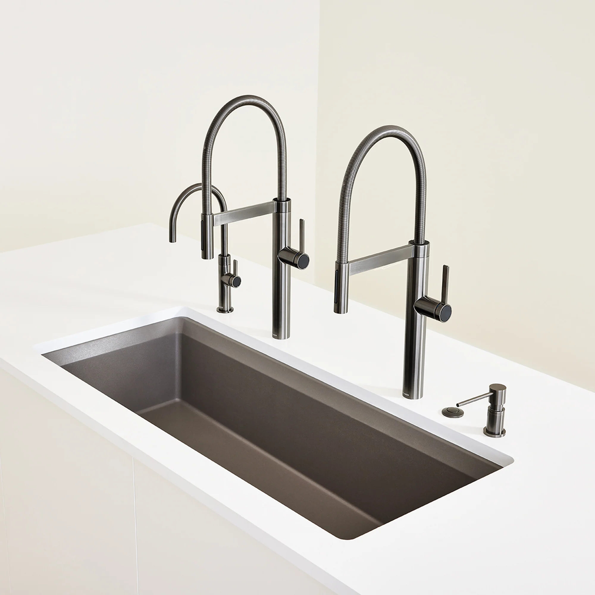 BLANCO Inteos SILGRANIT 45" Single Bowl Reversible Undermount Workstation Kitchen Sink - Image 20