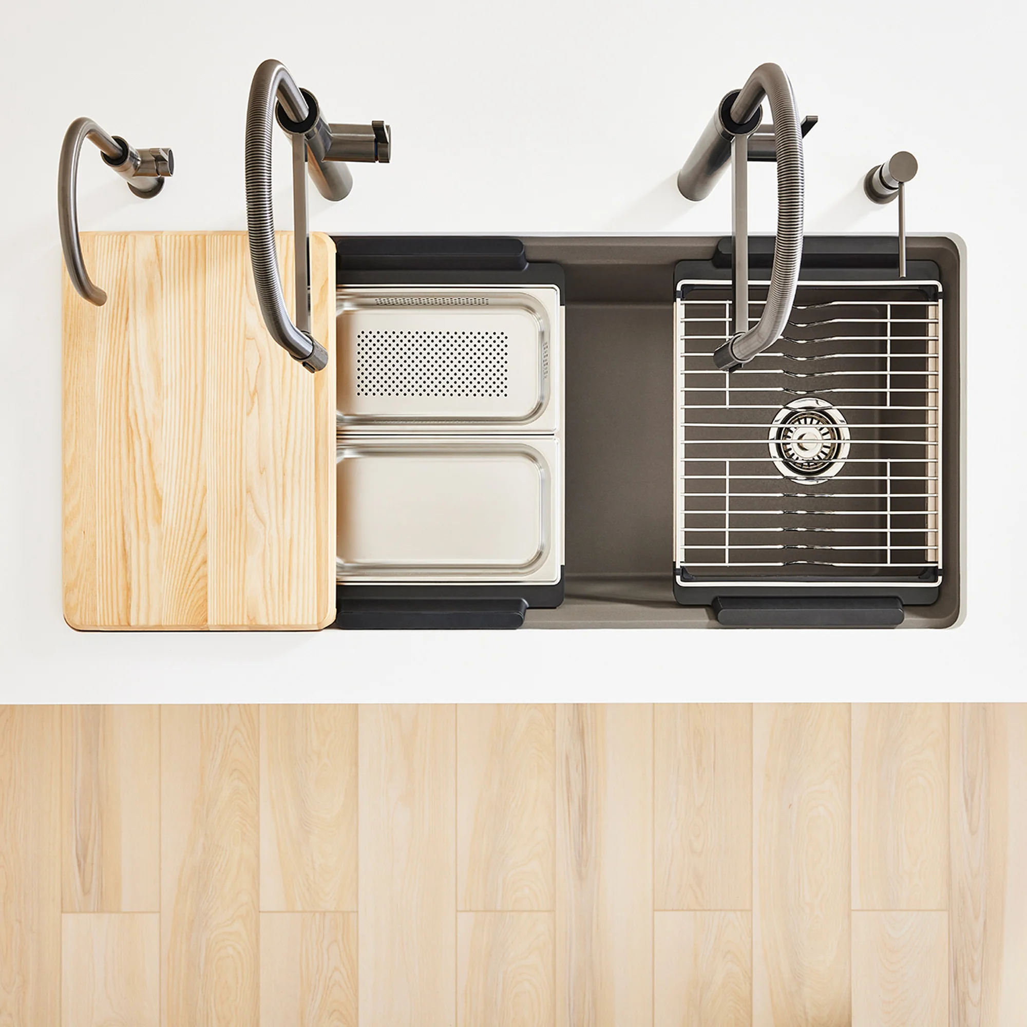 BLANCO Inteos Stainless Steel Dish Rack - Image 2