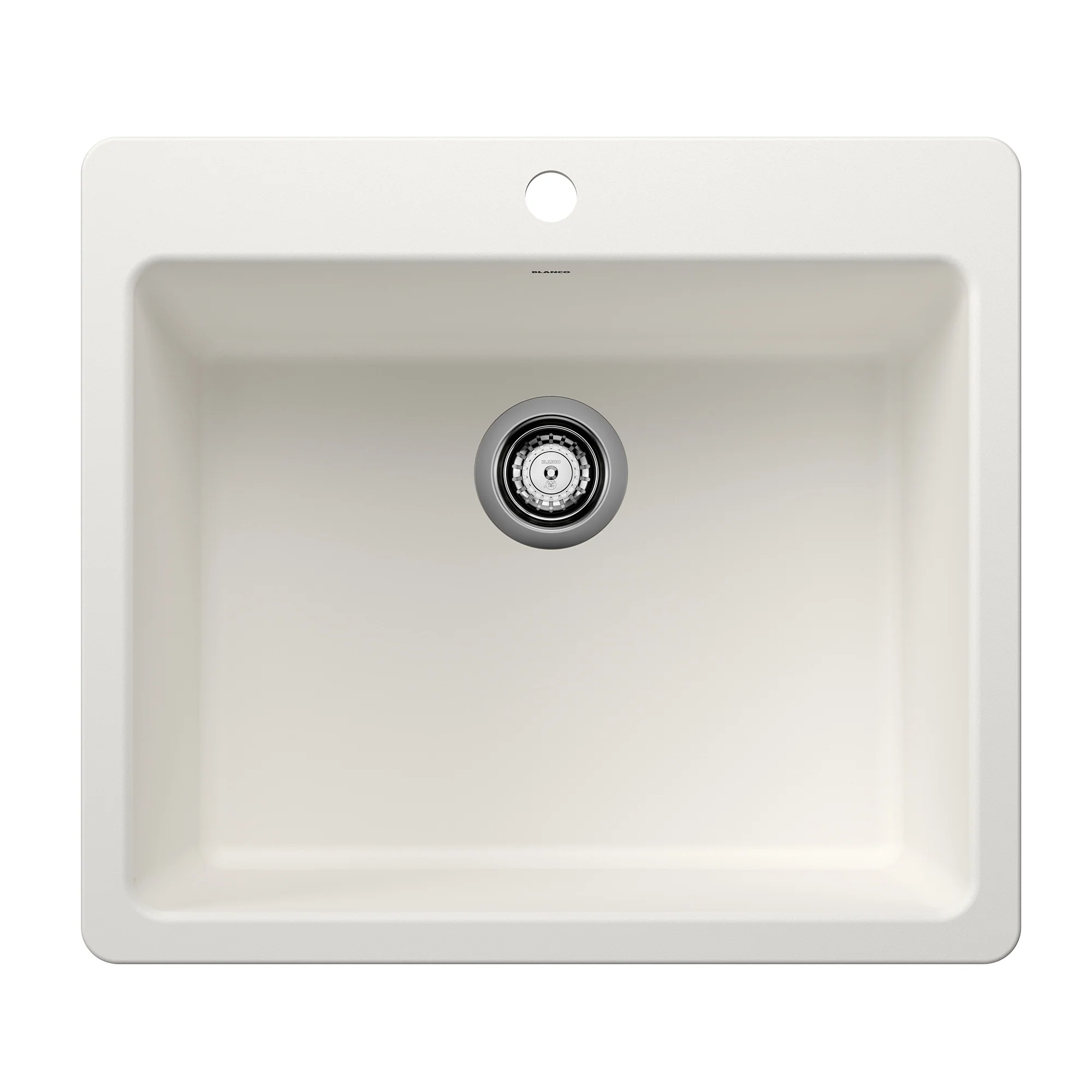 BLANCO Liven SILGRANIT 25" Single Bowl Dual Mount Kitchen Sink - Image 2