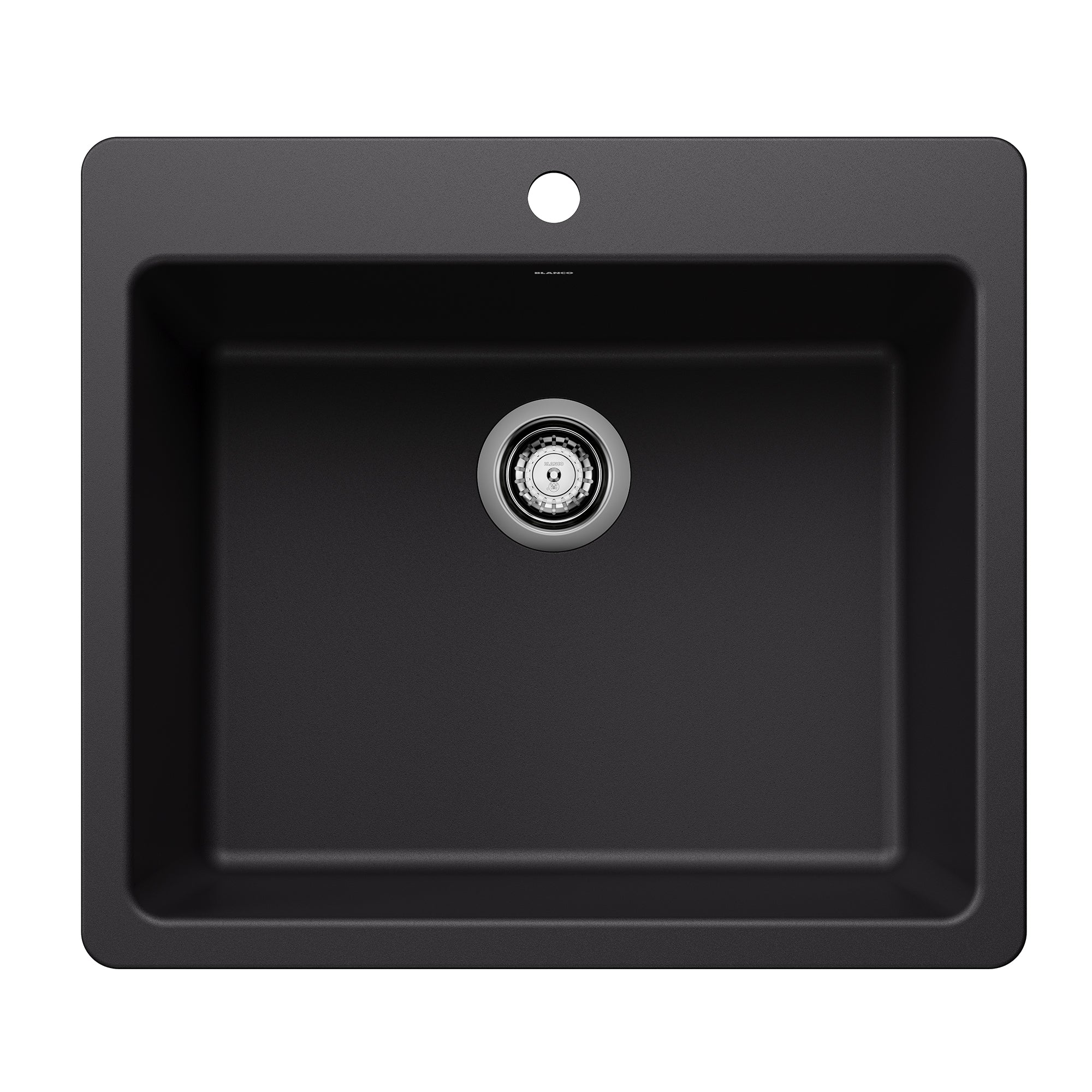 BLANCO Liven SILGRANIT 25" Single Bowl Dual Mount Kitchen Sink - Image 4