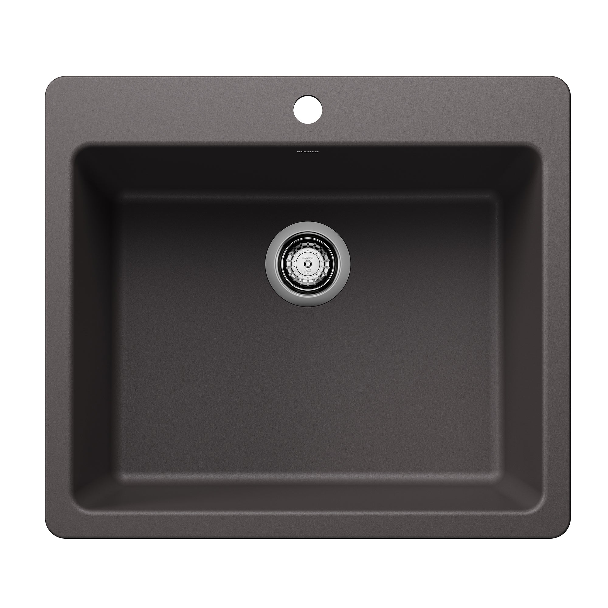 BLANCO Liven SILGRANIT 25" Single Bowl Dual Mount Kitchen Sink - Image 5