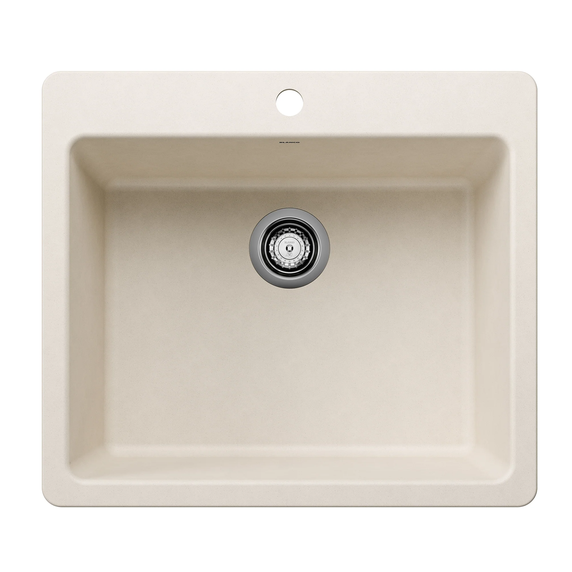 BLANCO Liven SILGRANIT 25" Single Bowl Dual Mount Kitchen Sink - Image 8
