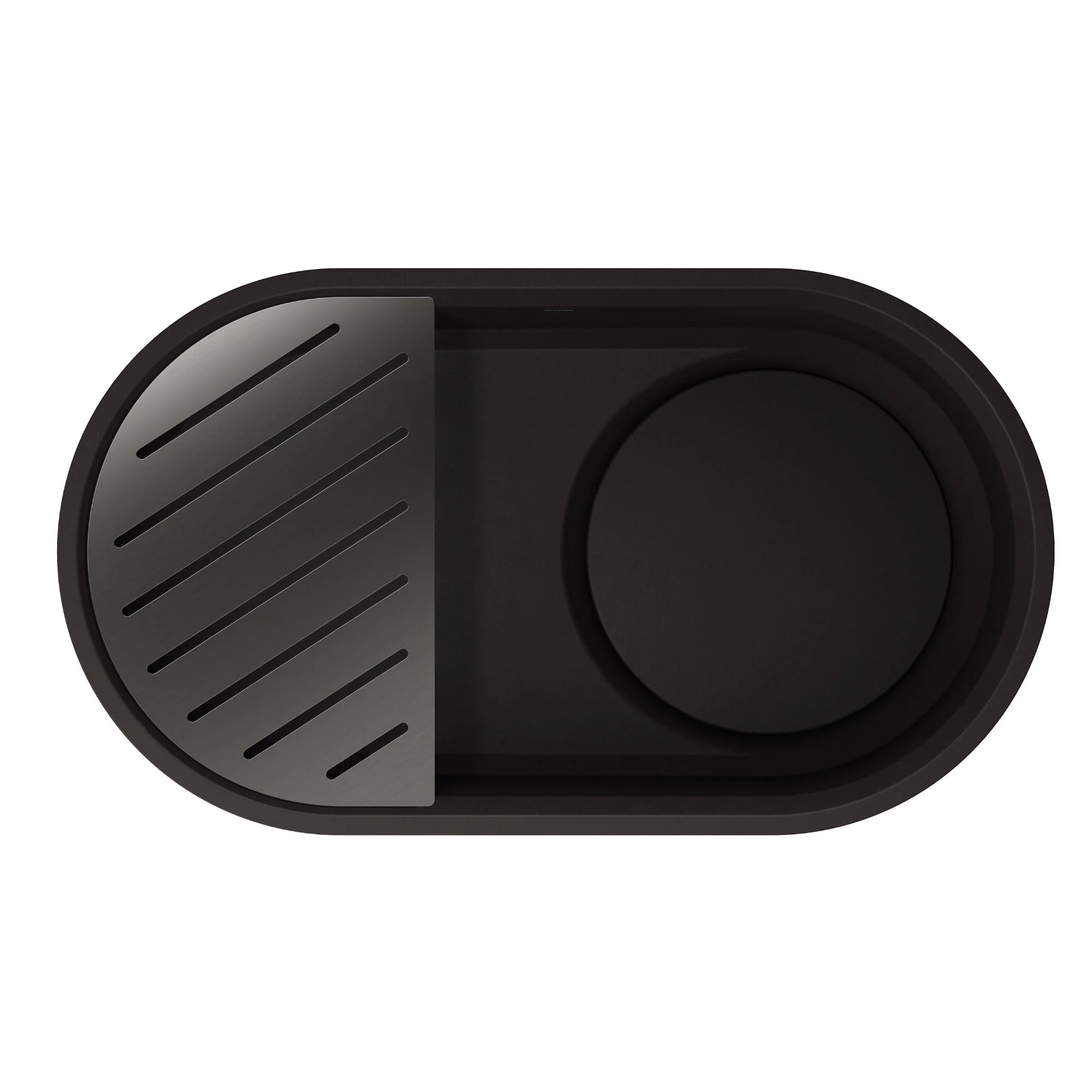 BLANCO Oovalon Drain & Accessory Bundle - Includes Top Grid, Basket Strainer and Drain Button - Image 4