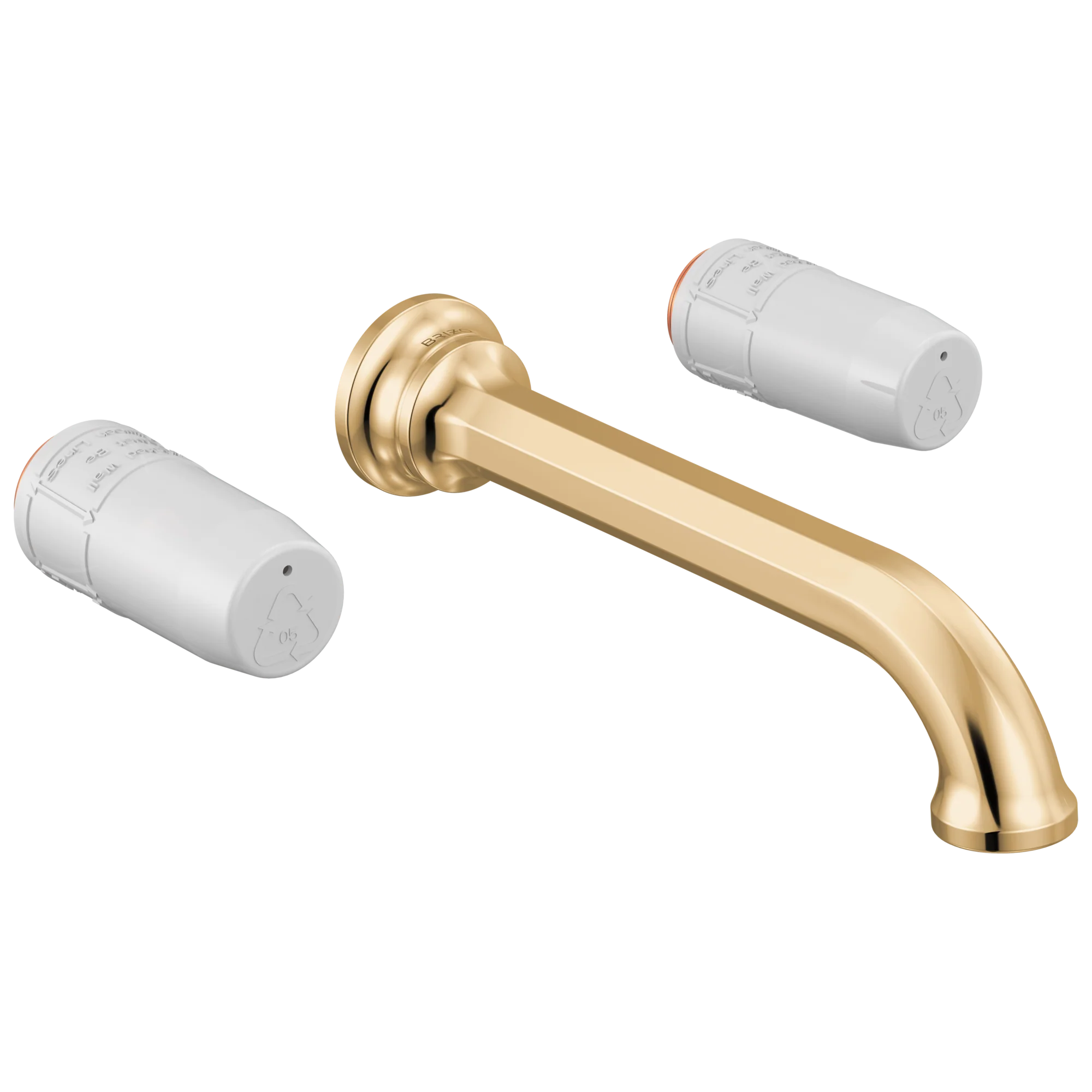 Brizo Beauclere T65865LF Two-Handle Wall Mount Lavatory Faucet - Less Handles 1.2 GPM