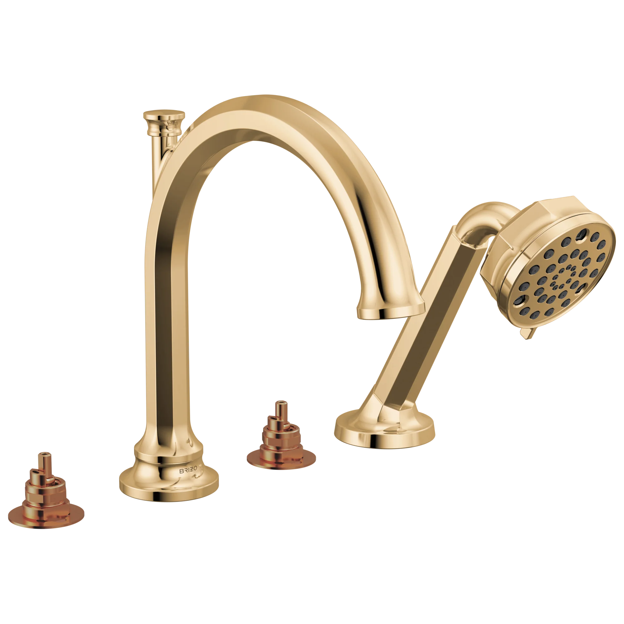Brizo Beauclere T67465 Roman Tub Faucet With Handshower - Less Handles