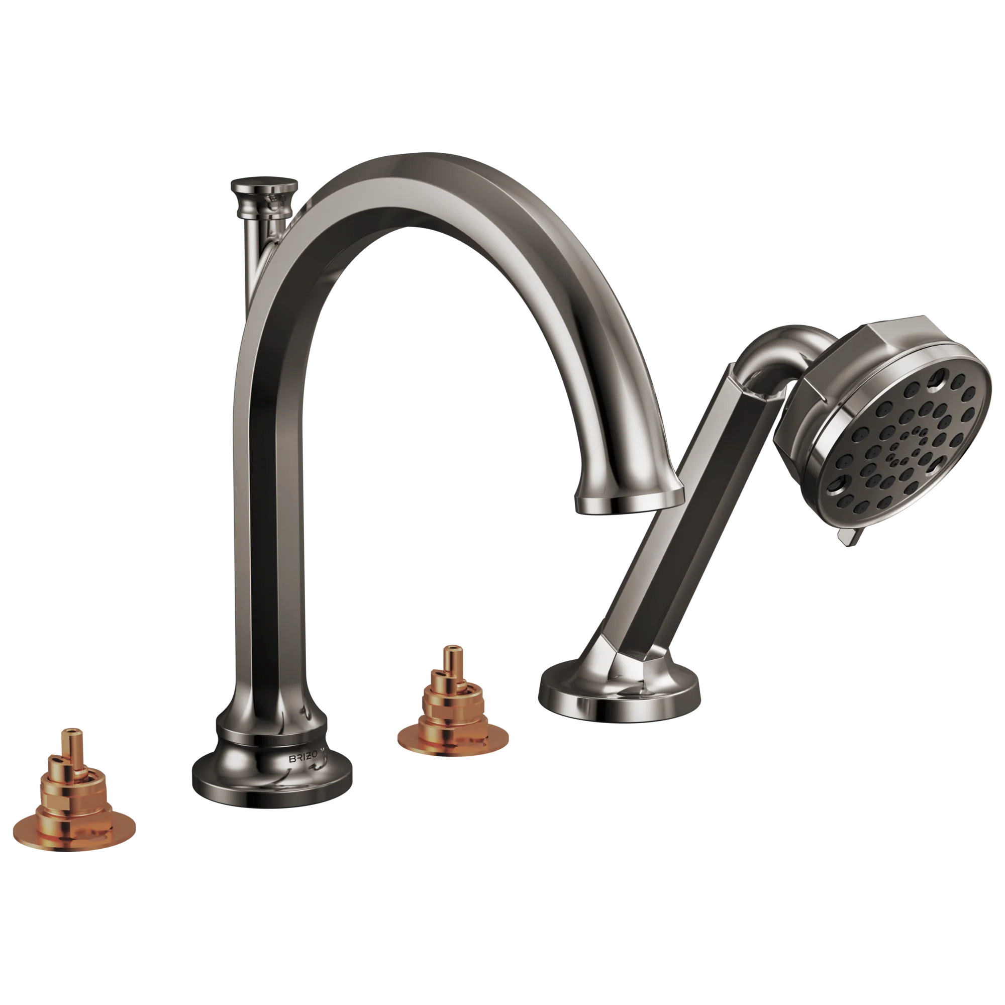Brizo Beauclere T67465 Roman Tub Faucet With Handshower - Less Handles