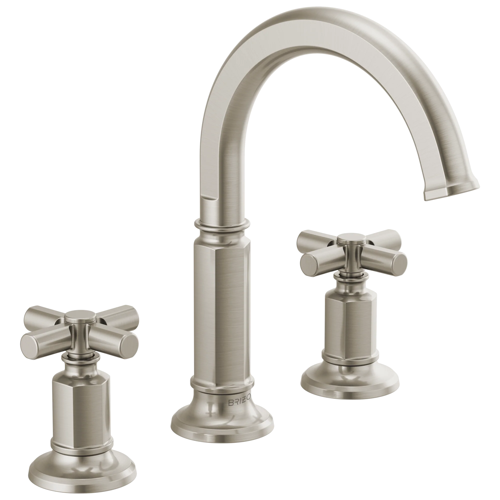 Brizo Invari 65376LF Widespread Lavatory Faucet with Arc Spout - Less Handles 1.2 GPM