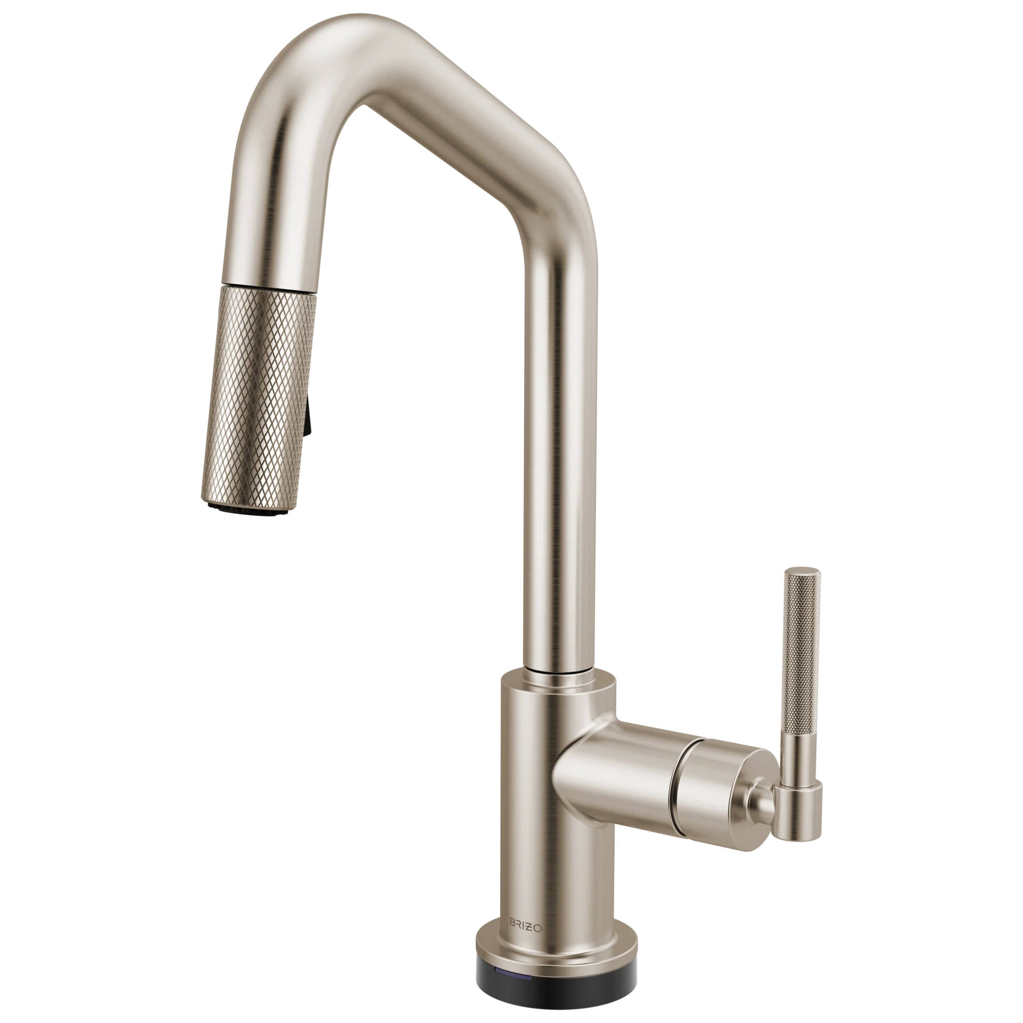 Brizo Litze 64963LF Smarttouch Pull-Down Prep Faucet with Angle Spout - Knurled Handle