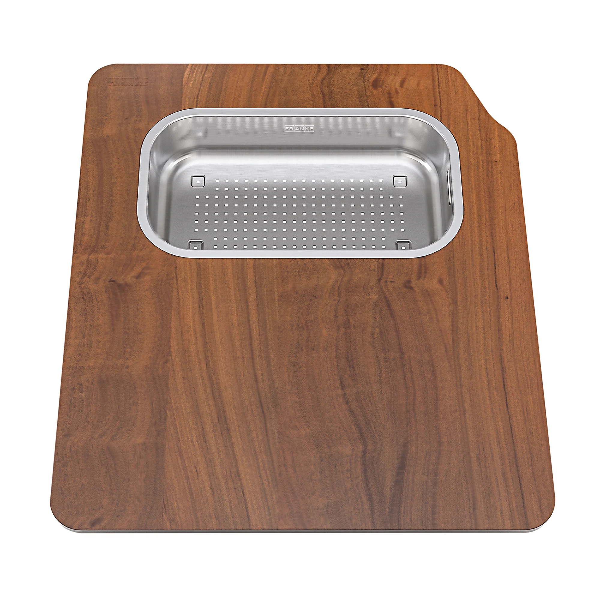 Franke OC2-45SP Solid Wood Cutting Board for Orca 2.0 OR2X110 Sink