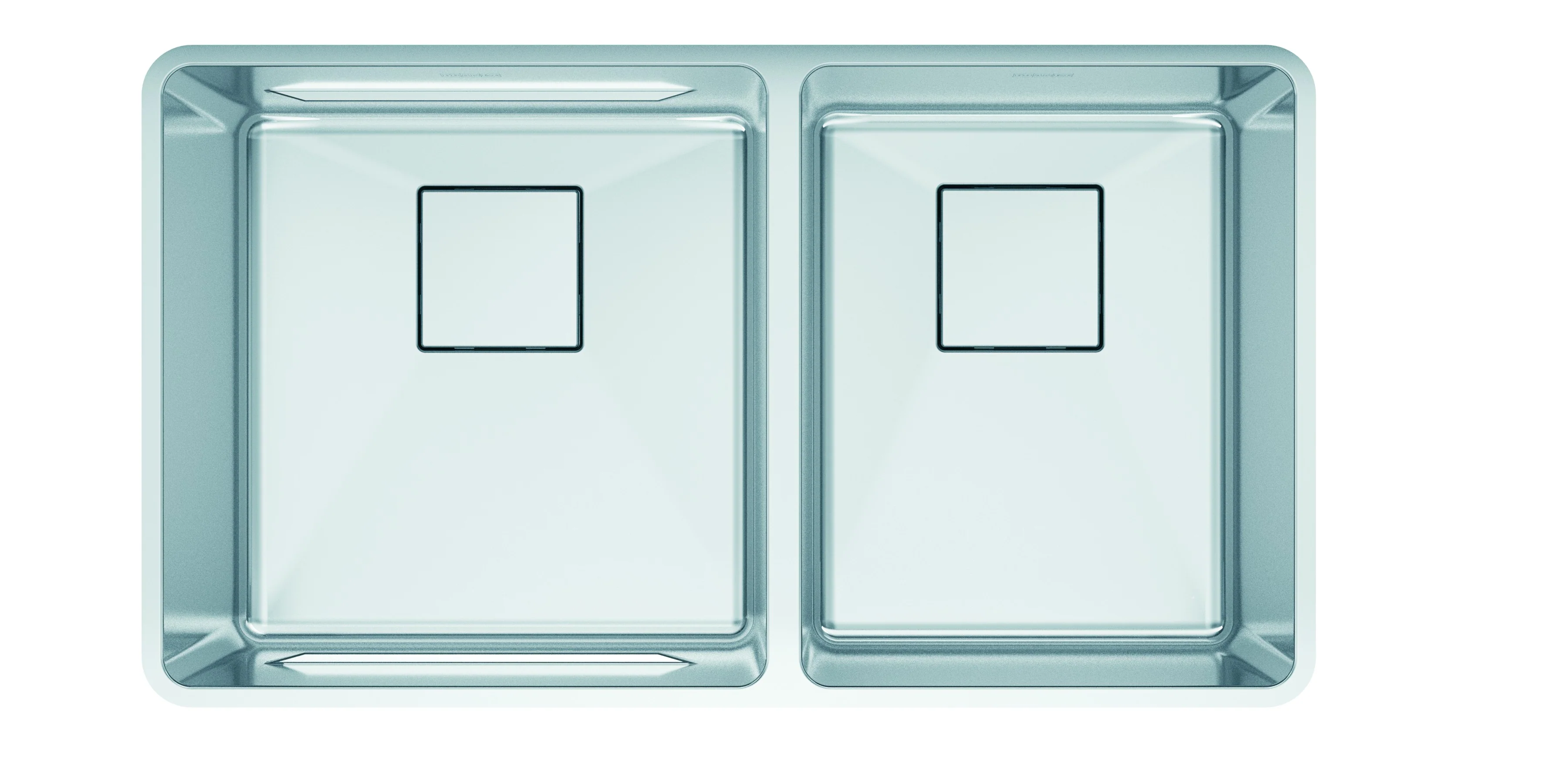 Franke Pescara PTX160-31 Undermount Double Bowl 32 x 18 in Granite Kitchen Sink