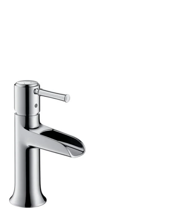 hansgrohe 14127001 Talis C Single Hole Faucet Open Channel in Chrome