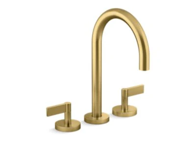 Kallista P25520-LV One Gooseneck, D/M Bath Set, Lever - Image 6