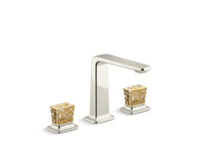 Kallista P29383-GF Per Se Sink Faucet, Tall, Gold Fl Knob - Image 2