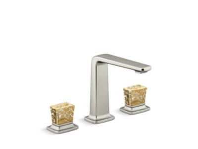 Kallista P29383-GF Per Se Sink Faucet, Tall, Gold Fl Knob - Image 3