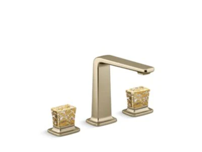 Kallista P29383-GF Per Se Sink Faucet, Tall, Gold Fl Knob - Image 5