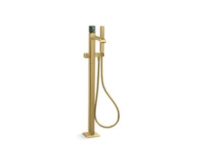 Kallista P32713-GTM Bezel Flr Mnt Bth Fct W Hdswr Gtm Stone - Image 3