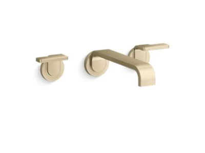 Kallista P34236-LV Guise Wall Mount Faucet, Wide Spread - Image 3