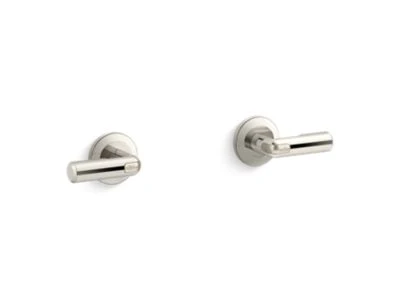 Kallista P34587-BN Vice Wall-Mount Bath Faucet Handles