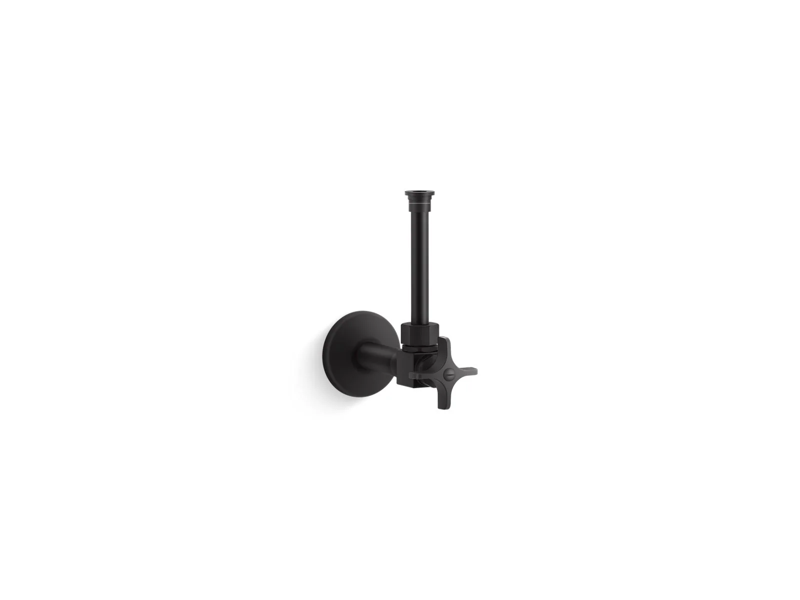 KOHLER K-7653 1/2" angle supply with stop, cross handle and rigid vertical tube - Image 5