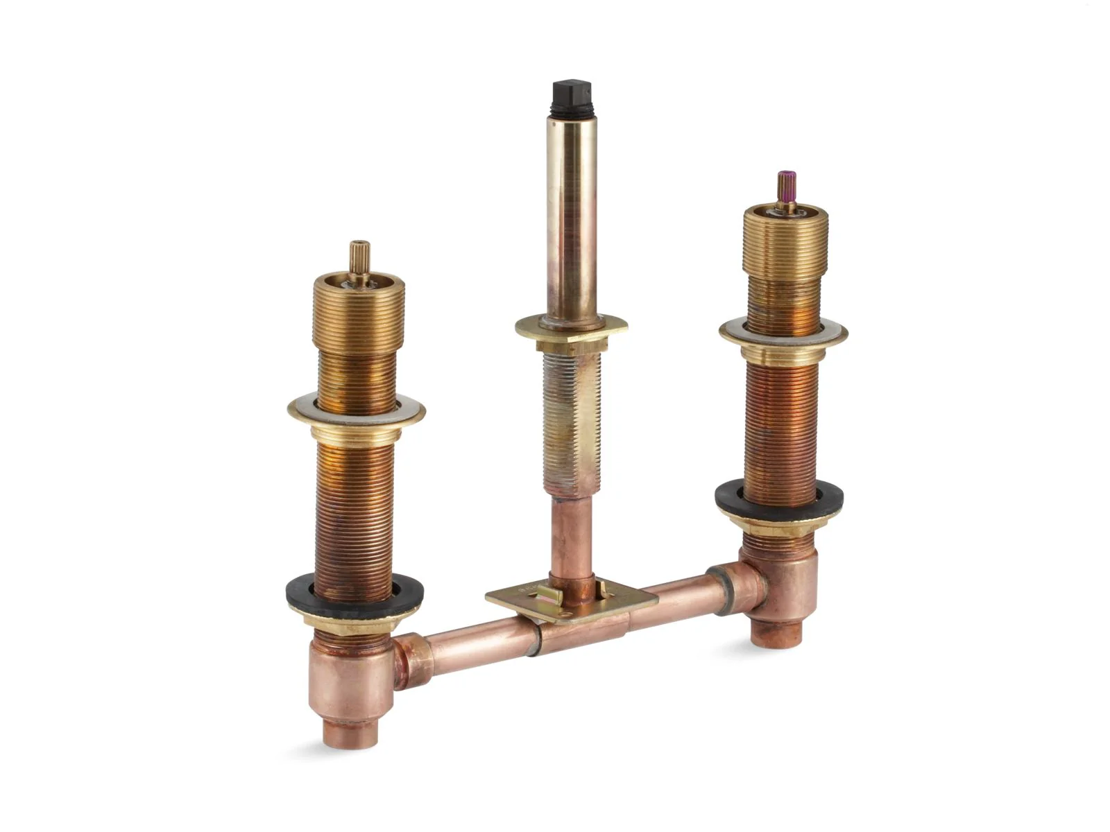 KOHLER K-300-KR 1/2" ceramic high-flow valve with rigid connections - Image 2