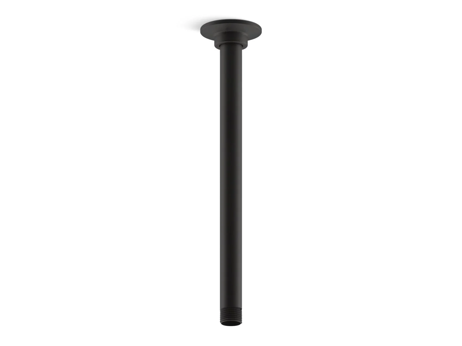 KOHLER K-7392 12" ceiling-mount single-function rainhead arm and flange - Image 2