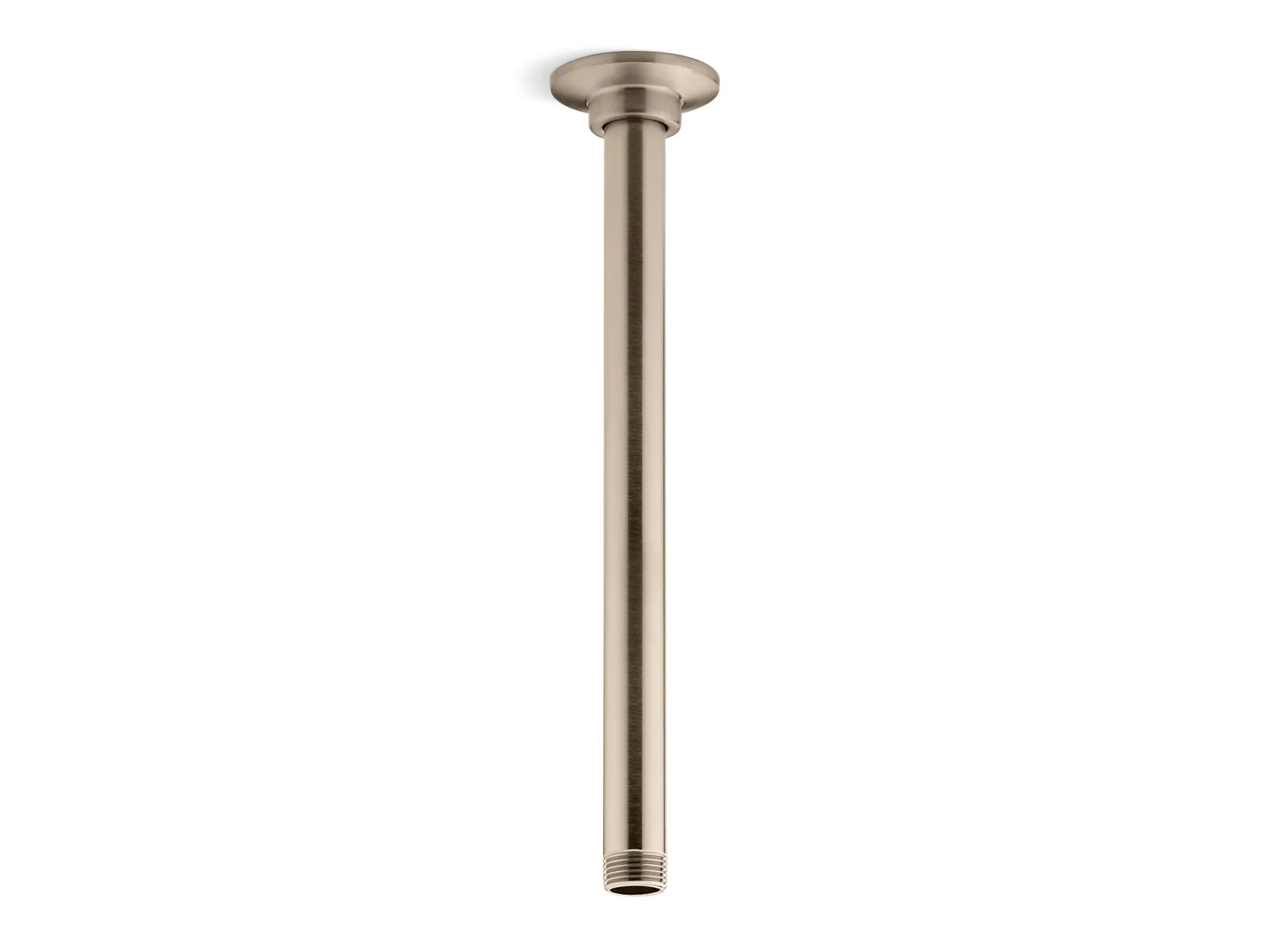 KOHLER K-7392 12" ceiling-mount single-function rainhead arm and flange - Image 5