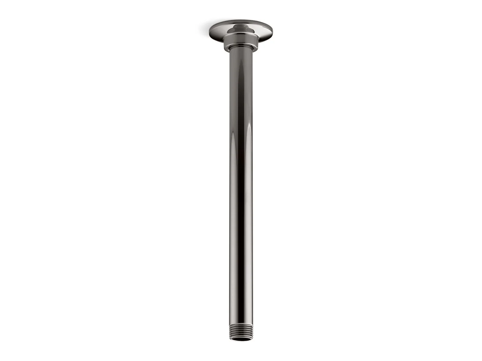 KOHLER K-7392 12" ceiling-mount single-function rainhead arm and flange - Image 7