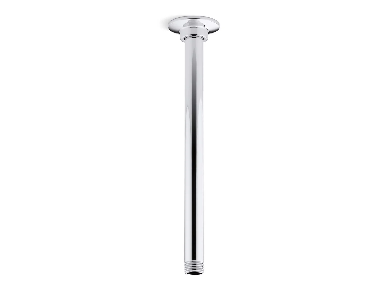 KOHLER K-7392 12" ceiling-mount single-function rainhead arm and flange - Image 8
