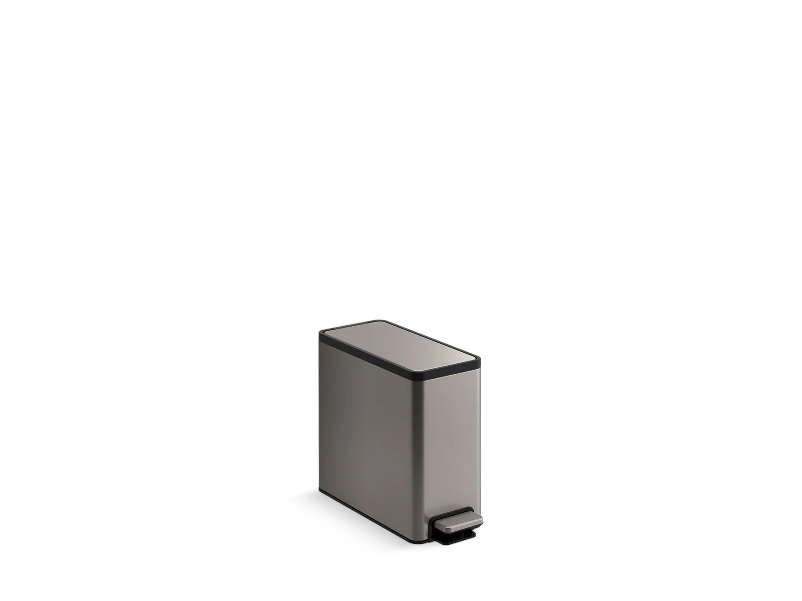 KOHLER K-20957 2.5-gallon slim step trash can - Image 2