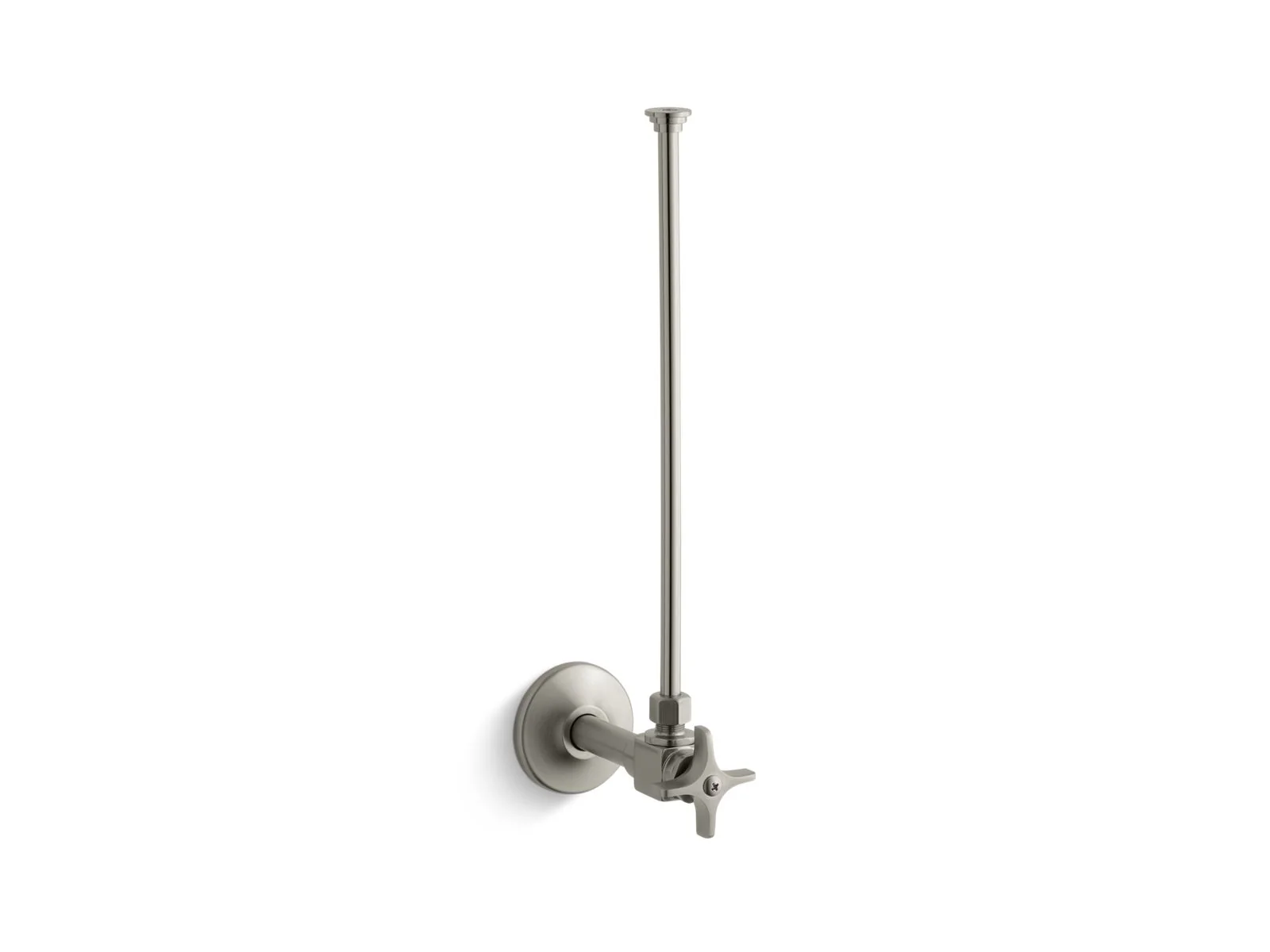KOHLER K-7637 3/8" NPT angle supply with stop and annealed vertical tube - Image 4