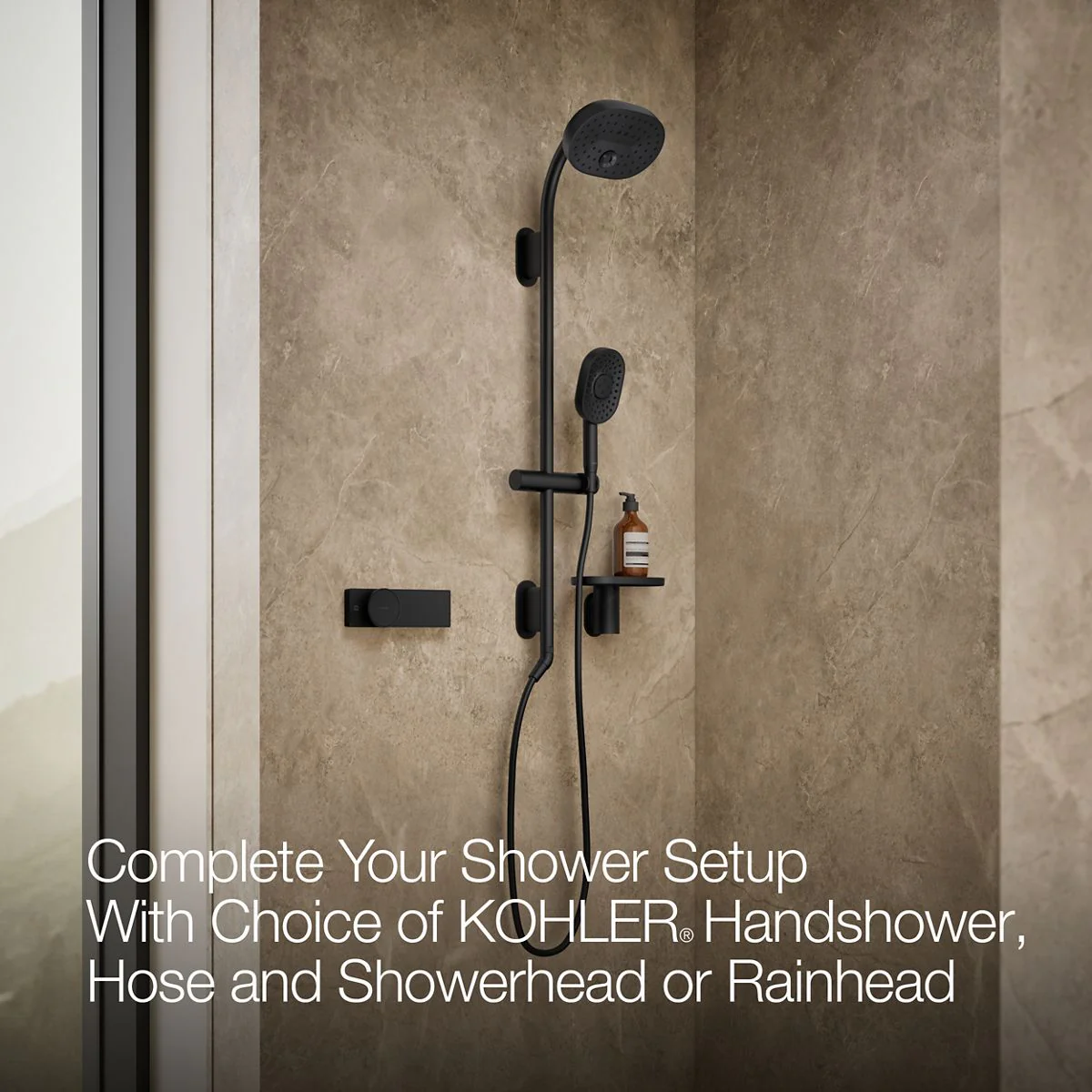KOHLER K-33475 Anthem EvoCycle 60" x 36" alcove shower base, left drain - Image 4