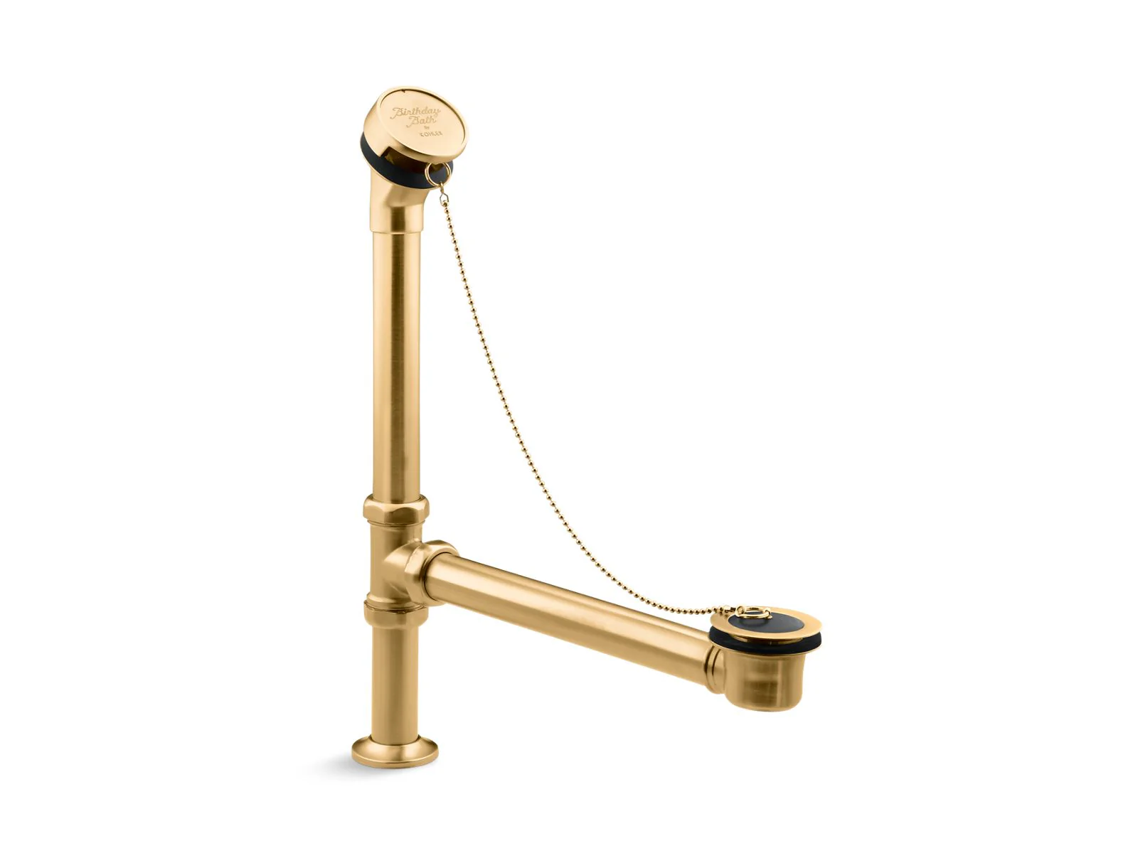 KOHLER K-106 Antique Bath drain, chain and rubber stopper - Image 10