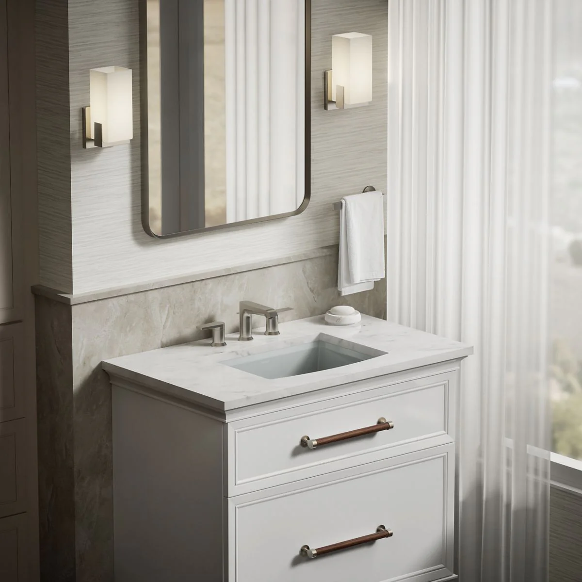 KOHLER K-2355 Archer 20" rectangular undermount bathroom sink - Image 16
