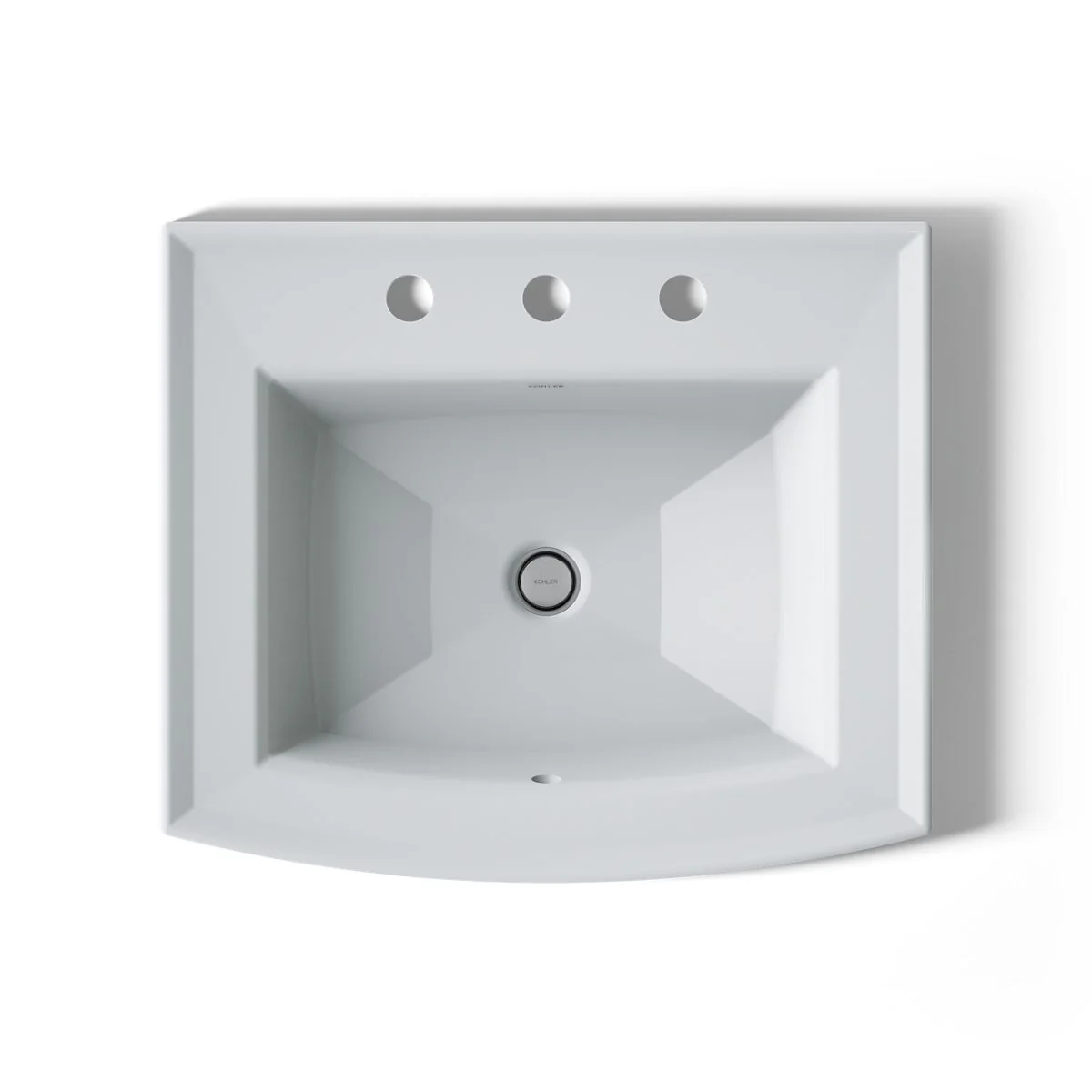 KOHLER K-2356-8 Archer 22-3/4" rectangular drop-in bathroom sink - Image 12