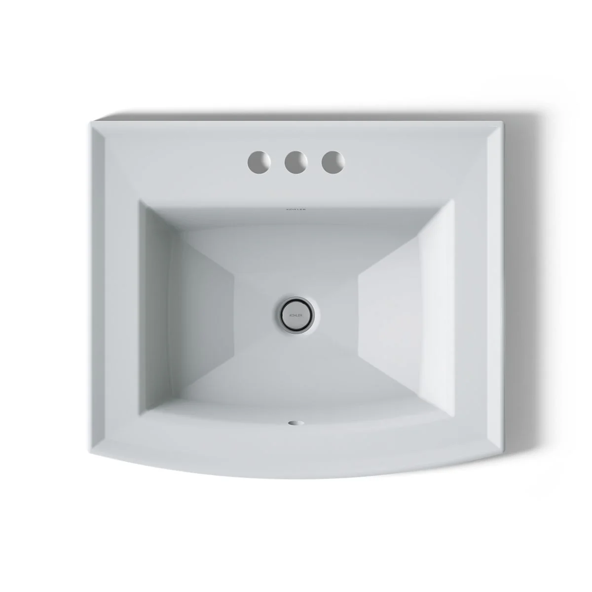 KOHLER K-2356-4 Archer 22-3/4" rectangular drop-in bathroom sink - Image 12