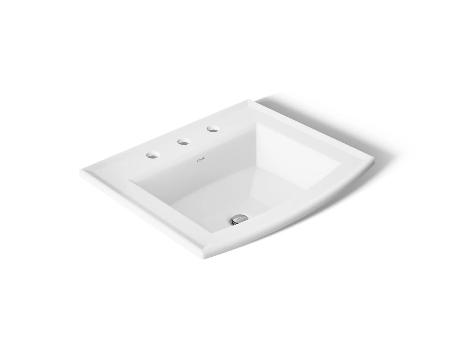 KOHLER K-2356-8 Archer 22-3/4" rectangular drop-in bathroom sink - Image 20
