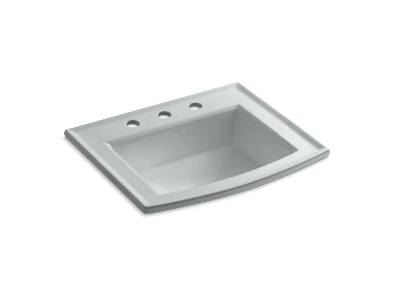 KOHLER K-2356-8 Archer 22-3/4" rectangular drop-in bathroom sink - Image 3