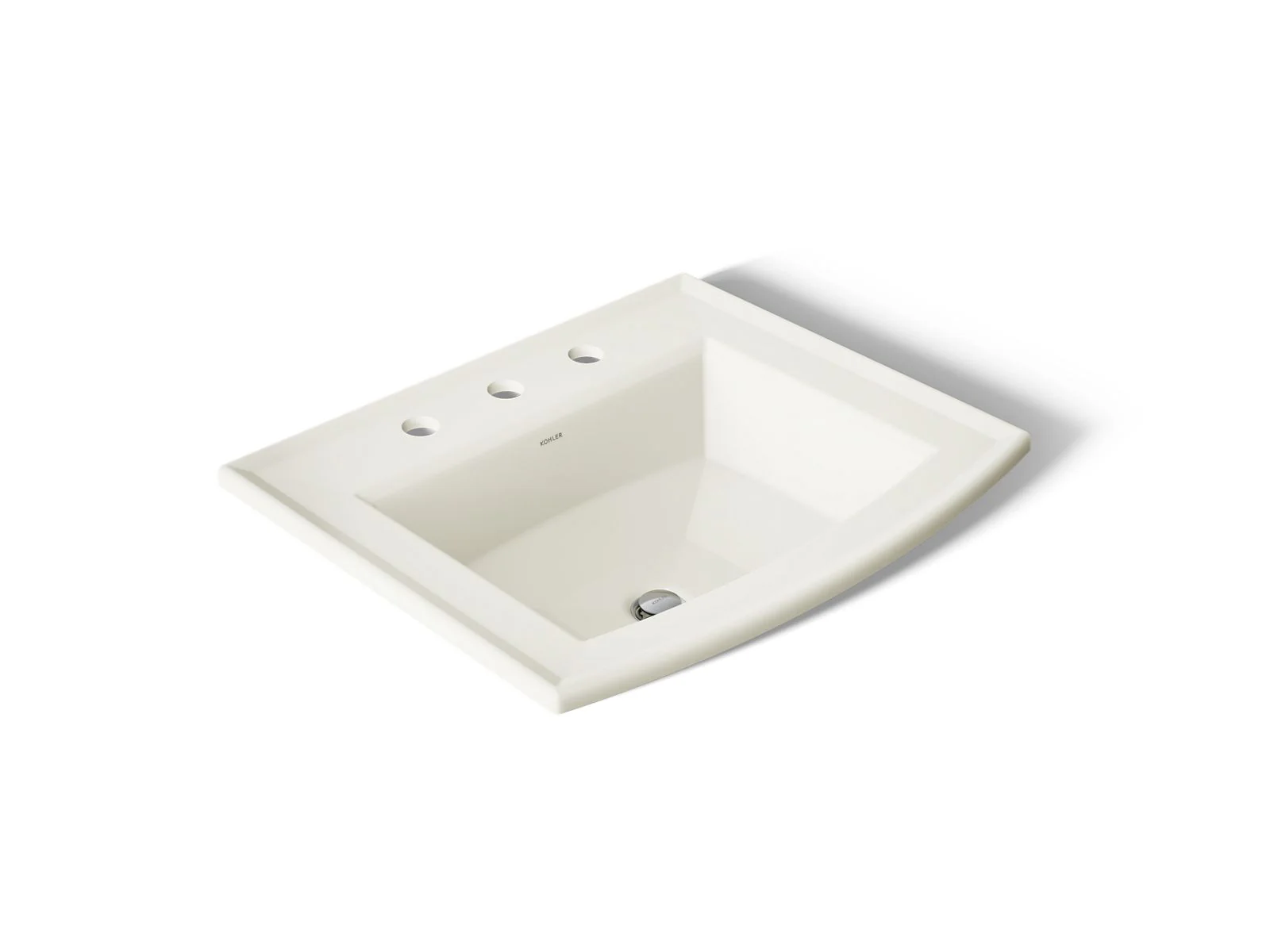 KOHLER K-2356-8 Archer 22-3/4" rectangular drop-in bathroom sink - Image 5