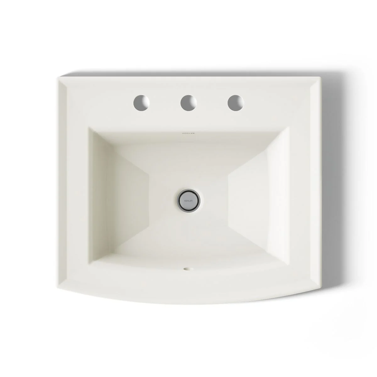 KOHLER K-2356-8 Archer 22-3/4" rectangular drop-in bathroom sink - Image 7