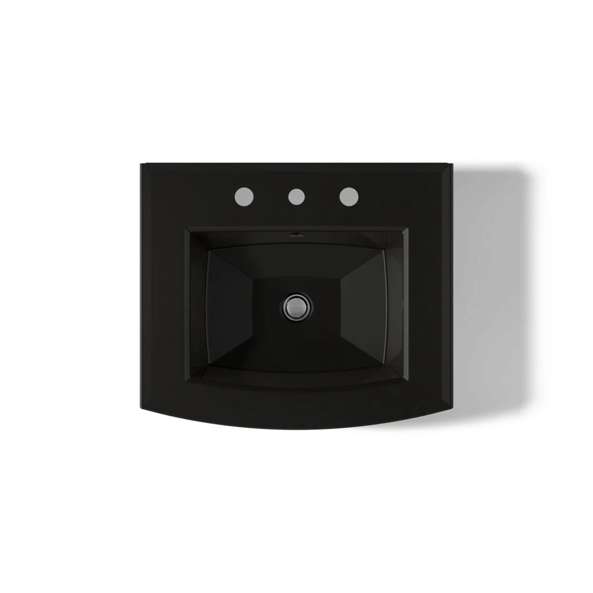 KOHLER K-2359-8 Archer 24" rectangular pedestal bathroom sink - Image 27