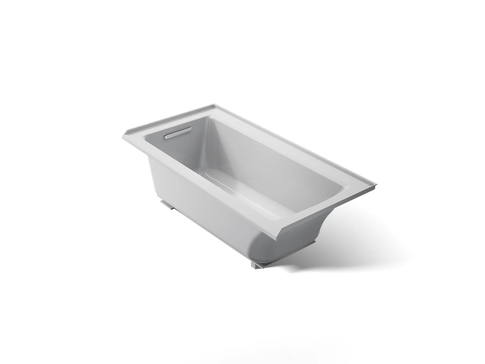 KOHLER K-1946-LW Archer 60" x 30" alcove bath with Bask heated surface, left drain - Image 7