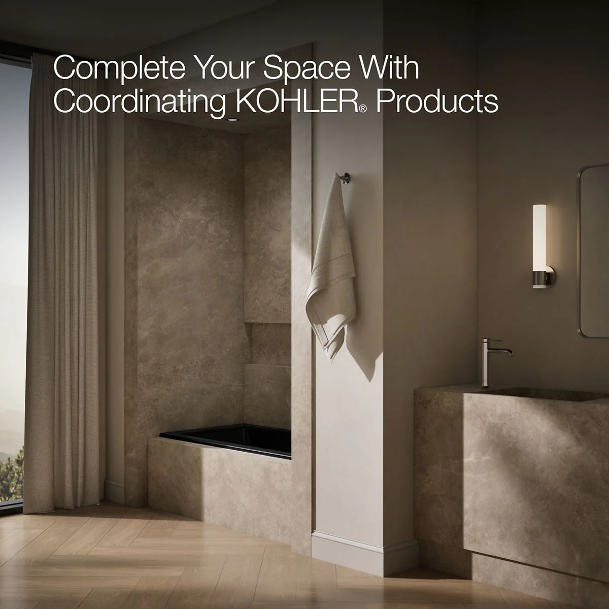 KOHLER K-1946-RW Archer 60" x 30" alcove bath with Bask heated surface, right drain - Image 15