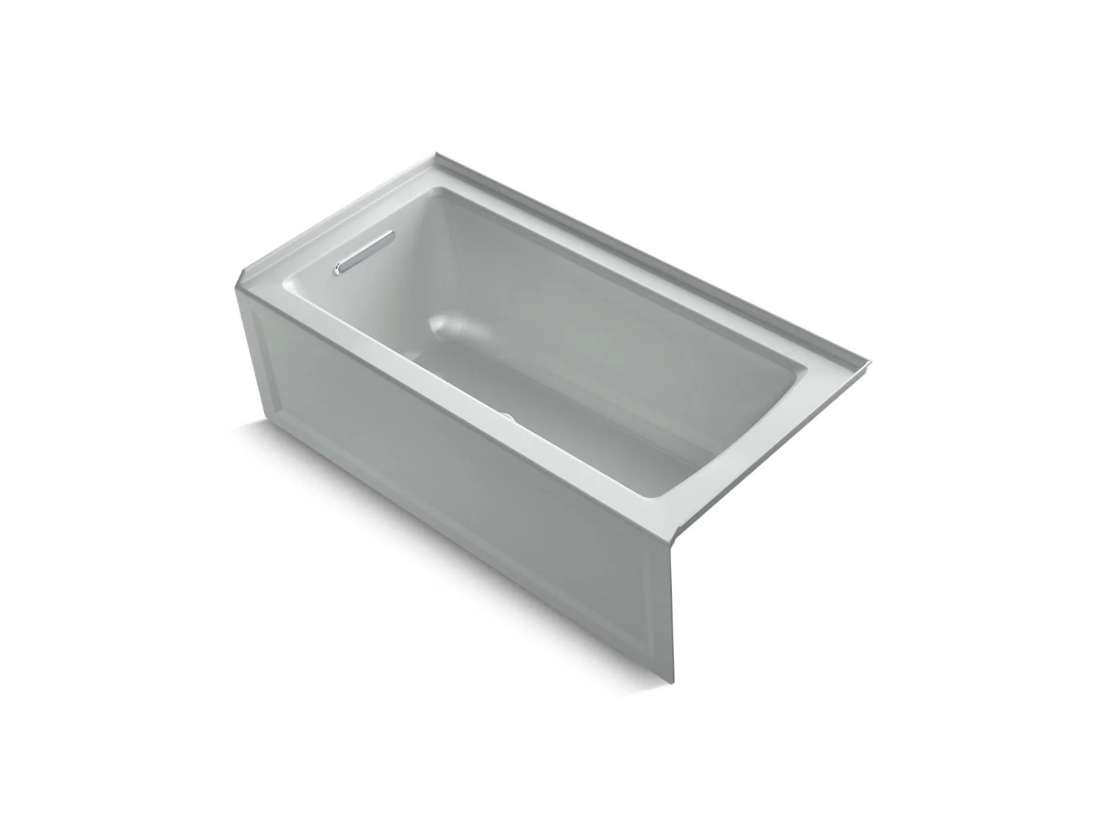 KOHLER K-1946-LA Archer 60" x 30" alcove bath, left drain - Image 4