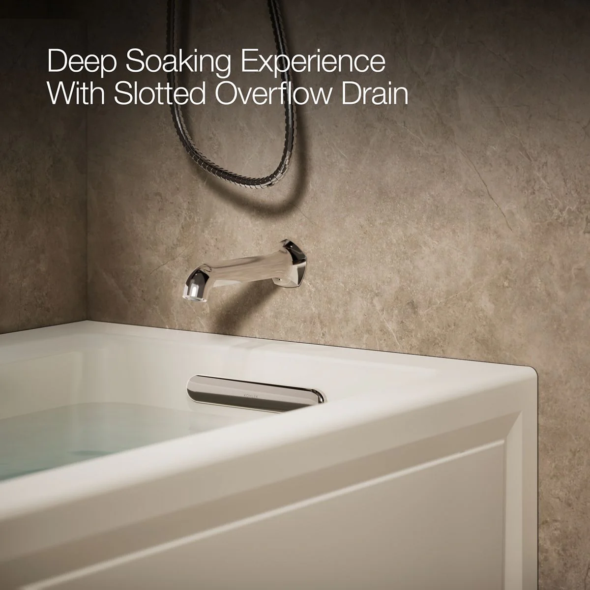 KOHLER K-1947-GHRAW Archer 60" x 30" alcove Heated BubbleMassage air bath with Bask heated surface, right drain - Image 20