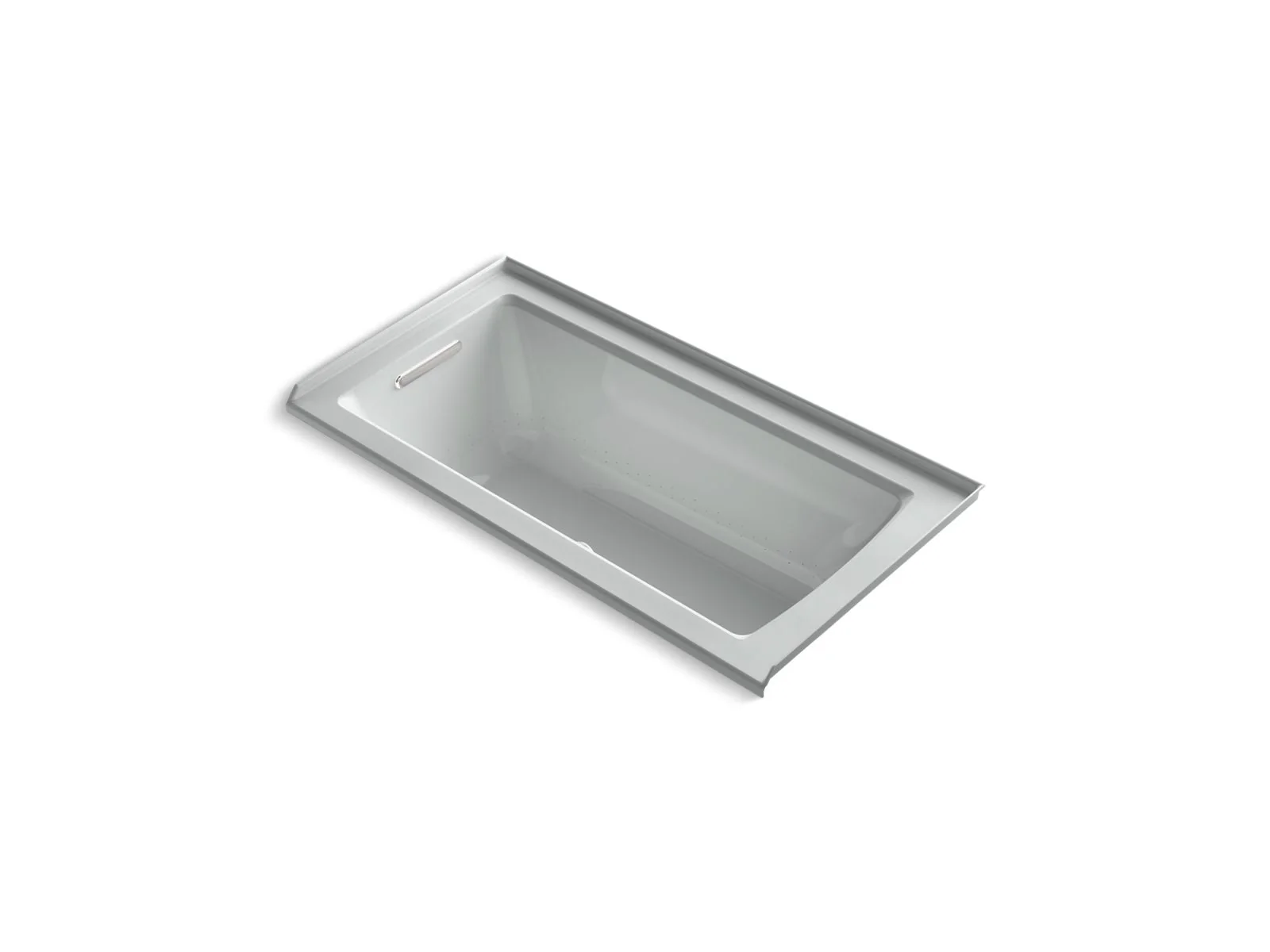 KOHLER K-1947-GHLF Archer 60" x 30" alcove Heated BubbleMassage air bath, left drain - Image 4