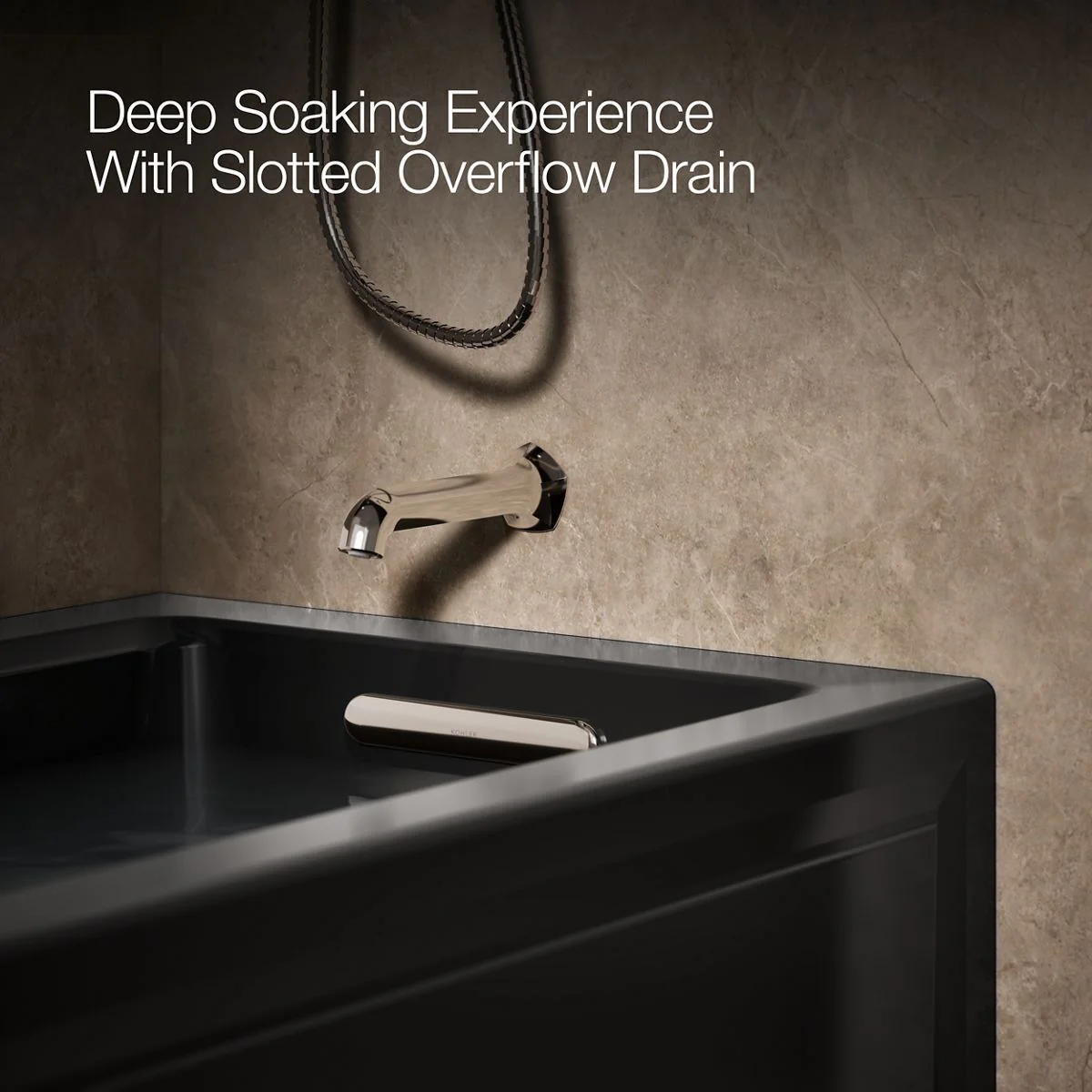 KOHLER K-1947-GHRA Archer 60" x 30" alcove Heated BubbleMassage air bath, right drain - Image 15